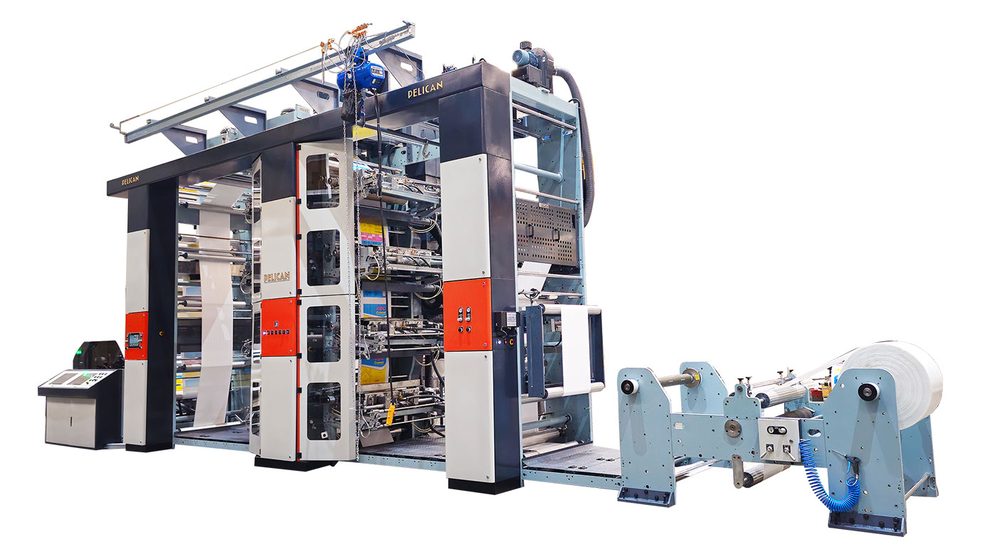 8 Colour Flexographic Printing Press